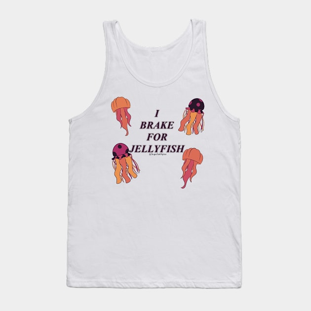 I brake for jellyfish #2 Tank Top by SugarSaltSpice